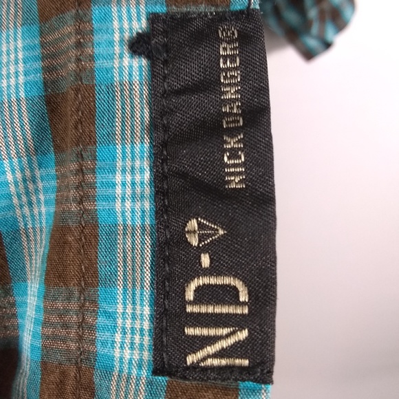Nick Danger Mens Casual Short Sleeve button down - Picture 4 of 4